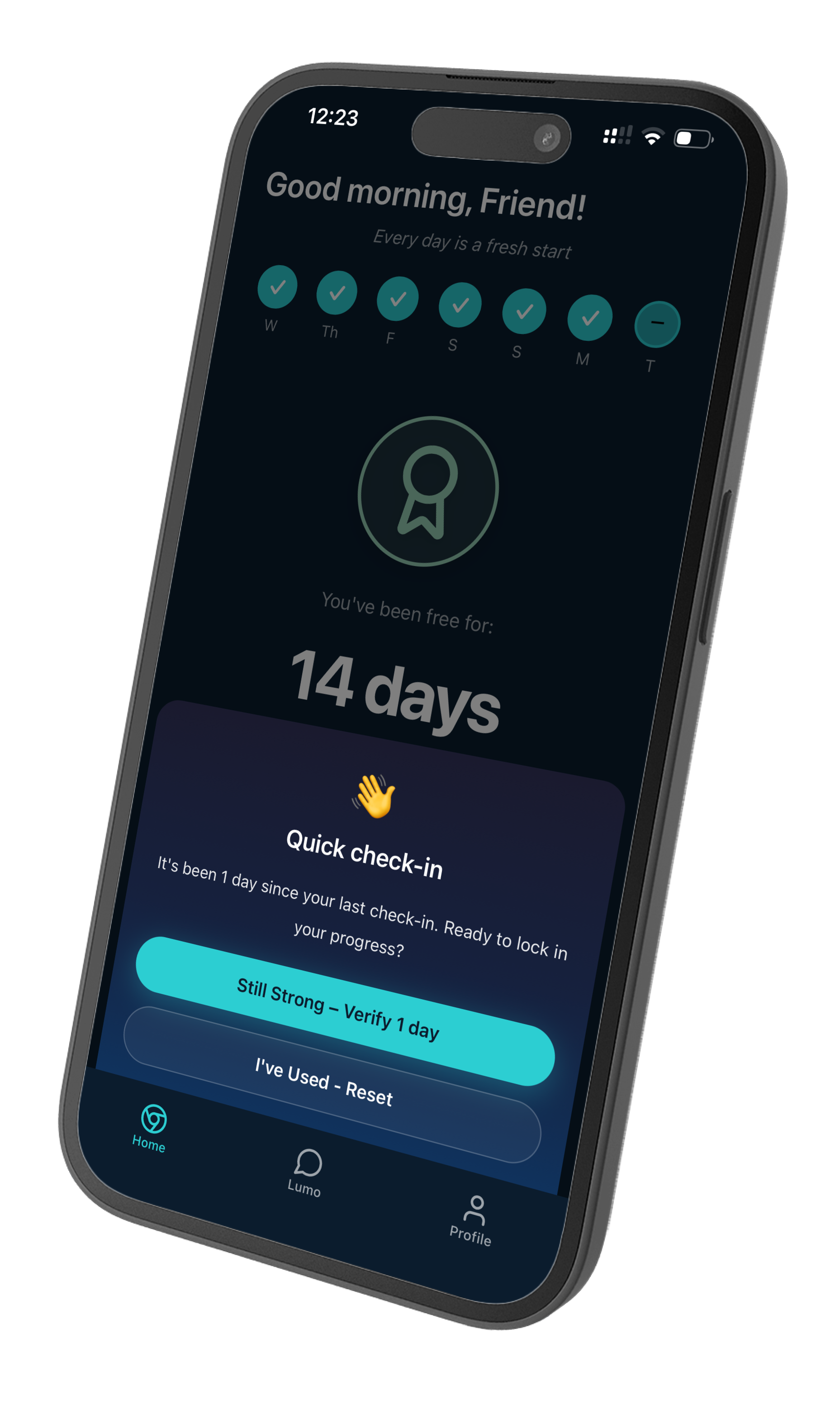 Flux23 recovery support app